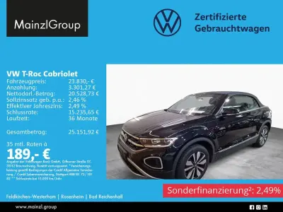 Używany VW T-Roc Cabriolet Goal 116 KM (85 kW) 2025 Czarny Kabriolet
