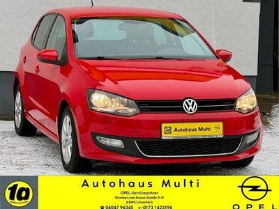 Gebraucht VW Polo Highline 86 PS (63 kW) 2009 Rot Limousine
