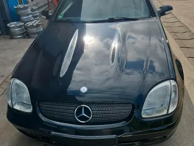 Gebraucht Mercedes SLK200 163 PS (119 kW) 2001 Schwarz Cabrio