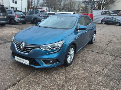 Brugt Renault Mégane Intens 101 HK (74 kW) 2017 Blå Sedan