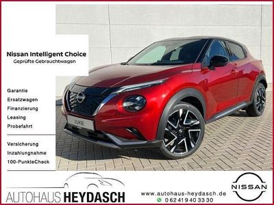Neu Nissan Juke 143 PS (105 kW) 2025 Fuji sunset red (m) black SUV