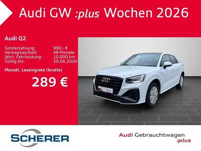 Gebraucht Audi Q2 S-Line 190 PS (139 kW) 2025 Gletscherweiß metallic SUV