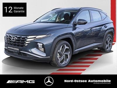 Teal blue / met Gebraucht 2021 Hyundai Tucson Basis SUV | 23.490 € (Superpreis)