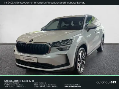 Gebraucht Skoda Kodiaq Selection 150 PS (110 kW) 2024 Moonweiß perleffekt SUV