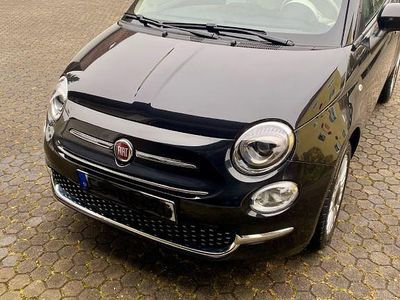 Schwarz Gebraucht 2020 Fiat 500C Lounge Cabrio | 11.900 € (Fairer Preis)