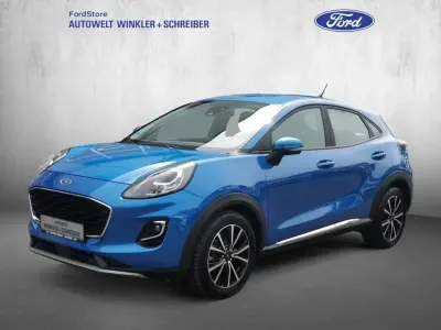 Gebraucht Ford Puma Titanium 125 PS (91 kW) 2021 Blau SUV