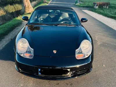 Gebraucht Porsche Boxster 230 PS (169 kW) 2003 Schwarz Cabrio
