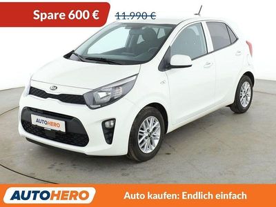 Gebraucht Kia Picanto DREAM-TEAM Edition 84 PS (61 kW) 2021 Weiß Kleinwagen