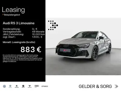 Neu Audi RS3 Sport 400 PS (294 kW) 2026 Grau Limousine
