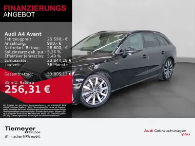 Gebraucht Audi A4 S-Line 204 PS (150 kW) 2023 Schwarz Kombi