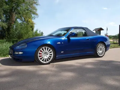 Gebraucht Maserati Spyder GT 390 PS (286 kW) 2003 Blau Cabrio