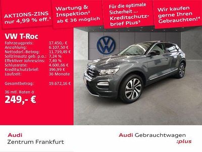 Gebraucht VW T-Roc Active 150 PS (110 kW) 2021 Grau SUV