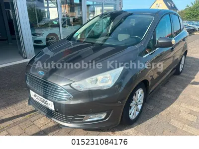 Gebraucht Ford C-MAX Titanium 125 PS (91 kW) 2017 Grau Van / Kleinbus