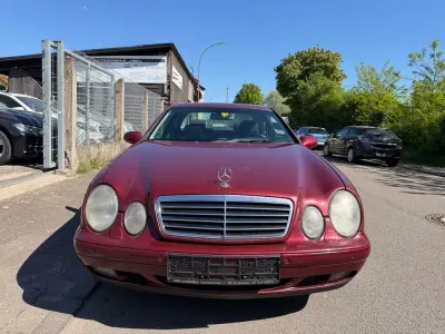 Brugt Mercedes CLK320 Elegance 218 HK (160 kW) 1999 Rød Coupe