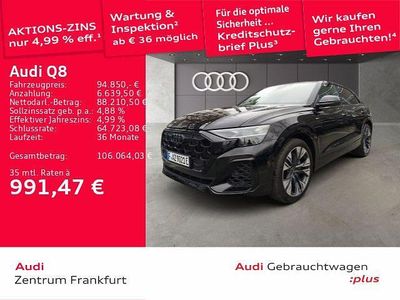 Usata Audi Q8 Sport 394 CV (289 kW) 2026 Nero SUV