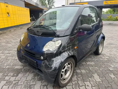 Usata Smart ForTwo Cabrio Basis 61 CV (44 kW) 2003 Nero Cabrio