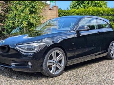 Usata BMW 116 Sport Line 116 CV (85 kW) 2013 Nero Utilitaria