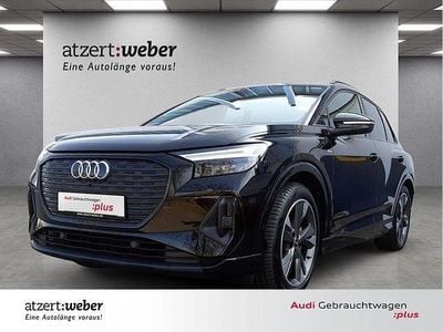 Gebraucht Audi Q4 e-tron S-Line 150 kW (204 PS) 2022 Mythosschwarz metallic SUV