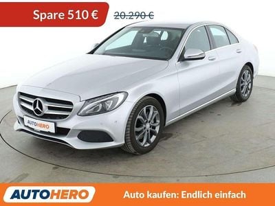 Iridiumsilber Gebraucht 2016 Mercedes C220 Avantgarde Limousine | 19.780 € (Fairer Preis)