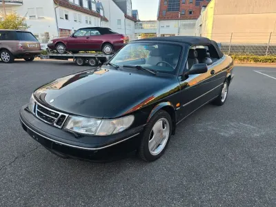 Gebraucht Saab 900 Cabriolet 185 PS (136 kW) 1996 Schwarz Cabrio