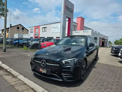 Gebraucht Mercedes E300 AMG 194 PS (142 kW) 2020 Schwarz/baltic black Kombi