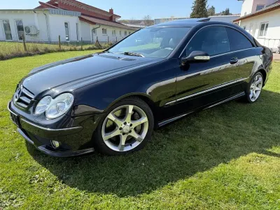 Gebraucht Mercedes CLK320 Sport Edition 224 PS (164 kW) 2008 Schwarz Coupé