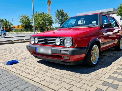 Gebraucht VW Golf III 90 PS (66 kW) 1991 Rot Kleinwagen