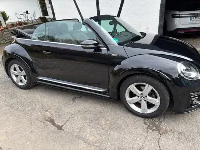 Gebraucht VW Beetle Cabriolet R-line 150 PS (110 kW) 2017 Schwarz Cabrio