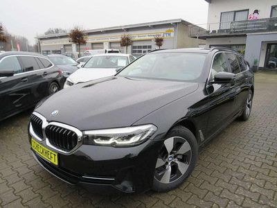 Gebraucht BMW 520 Sport Line 190 PS (139 kW) 2020 Black sapphire metallic Kombi
