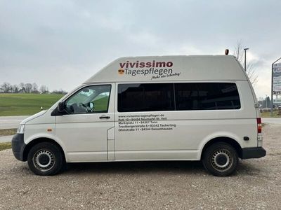 gebraucht VW T5 Hochdach Rollstuhltransport mit Rampe/ Camper