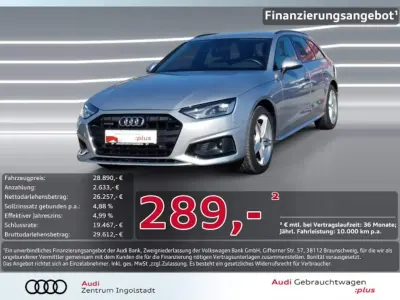Gebraucht Audi A4 Advanced 204 PS (150 kW) 2022 Florettsilber metallic Kombi