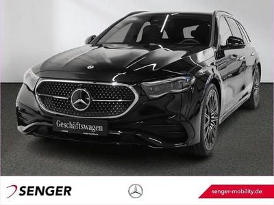 Gebraucht Mercedes E220 AMG 197 PS (144 kW) 2025 Lack obsidianschwarz Kombi