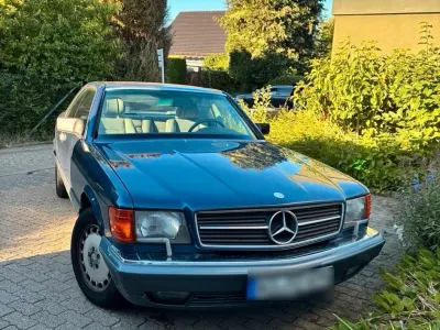 Gebraucht Mercedes 560 300 PS (220 kW) 1987 Blau Coupé