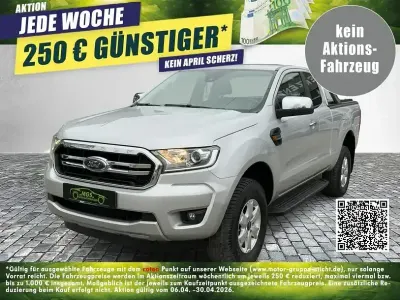 Brugt Ford Ranger XLT 170 HK (125 kW) 2022 Sølv Pickup / Ladvogn