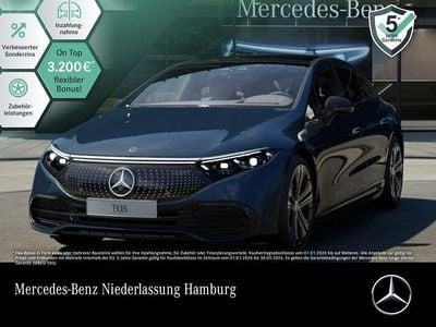 Usata Mercedes EQS580 Night 384 kW (523 CV) 2023 Blu Berlina