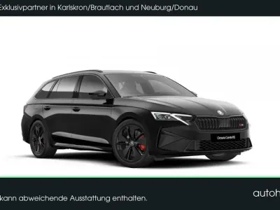 Neu Skoda Octavia RS 265 PS (194 kW) 2026 Blackmagic perleffekt (schwarz) Kombi