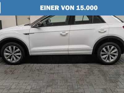 Gebraucht VW T-Roc R-line 116 PS (85 kW) 2019 Weiß SUV