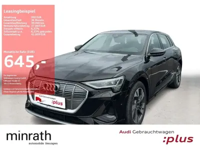 Gebraucht Audi e-tron S-Line 300 kW (408 PS) 2023 Schwarz SUV