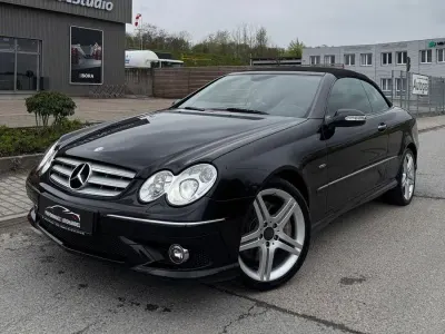 Brugt Mercedes CLK200 Edition 184 HK (135 kW) 2008 Sort Cabriolet