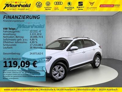 Gebraucht VW Taigo Life 95 PS (69 kW) 2025 Pure white SUV