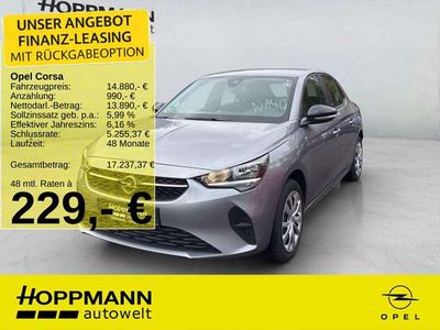 Gebraucht Opel Corsa-e Edition 100 kW (136 PS) 2022 Quarz silber Kleinwagen