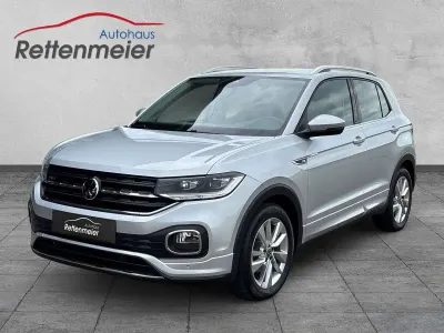 Gebraucht VW T-Cross R-line 110 PS (80 kW) 2022 Reflexsilber metallic SUV