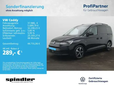 Gebraucht VW Caddy Dark Label 116 PS (85 kW) 2026 Schwarz Van / Kleinbus