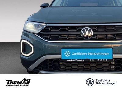 Petroleum blue metallic (metallic) Gebraucht 2025 VW T-Roc Goal SUV | 31.400 € (Superpreis)