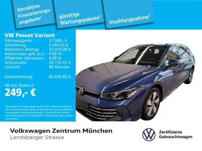Gebraucht VW Passat Elegance 150 PS (110 kW) 2025 Blau Kombi