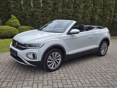 Gebraucht VW T-Roc Cabriolet Style 150 PS (110 kW) 2022 Weiß Cabrio