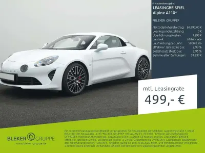 Nowe Alpine A110 252 KM (185 kW) 2025 Biały Coupe