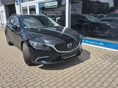 Gebraucht Mazda 6 175 PS (128 kW) 2017 Onyxschwarz metallic Kombi