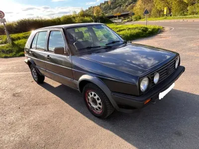 Gebraucht VW Golf III GTD 80 PS (58 kW) 1991 Schwarz Kleinwagen