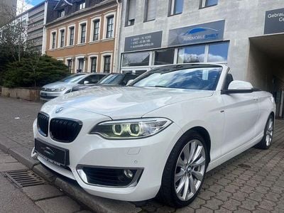 Gebraucht BMW 220 Sport Line 190 PS (139 kW) 2014 Weiß Cabrio